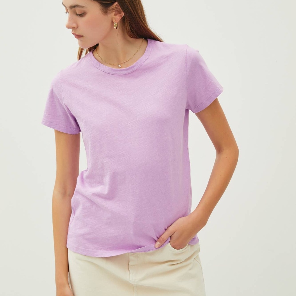 Garment Dyed Slub Tee